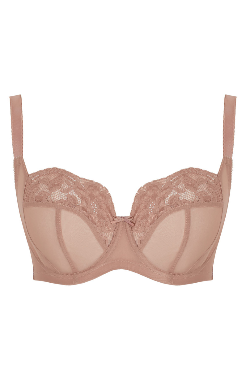 Biustonosz Panache NINA 10941 Balcony Bra Black Leopard