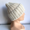 LAURIN Beanie 100% Alpaca 100 Ecru