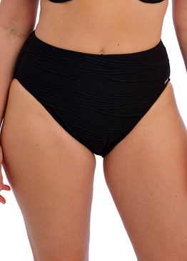 Figi kąpielowe Fantasie BEACH WAVES FS502278BLK High Waist Bikini Brief Black