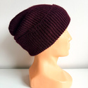 HELEN Beanie 100% Alpaca 9046 dzikie jagody