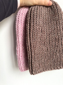 JANKA Women's Chunky Yarn Beanie 48 Nugat Nitkowe Love