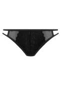 KOMPLET - Biustonosz Freya TEMPTRESS AA400102BLK Uw Plunge Bra Black (30D, 30FF, 32FF, 38FF) + brazyliany